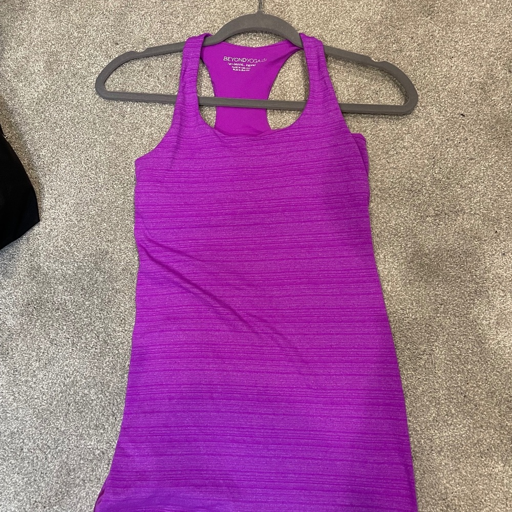 Beyond Yoga Spacedye Racerback Tank Top - Size M in (awesome) Pink
